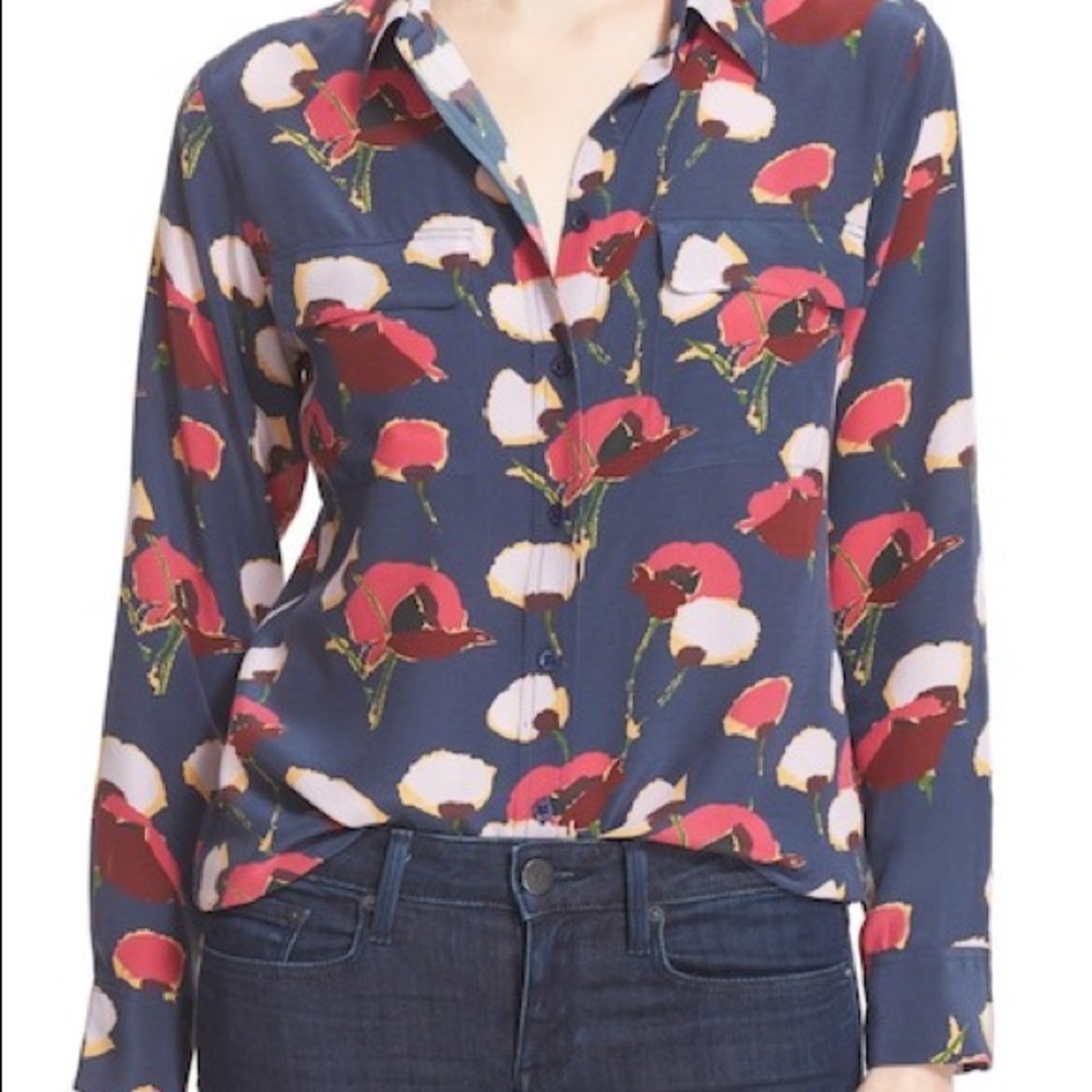Equipment Silk Blouse